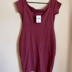Forever 21 Women’s Casual short LE Mauve Dress, Size 0X